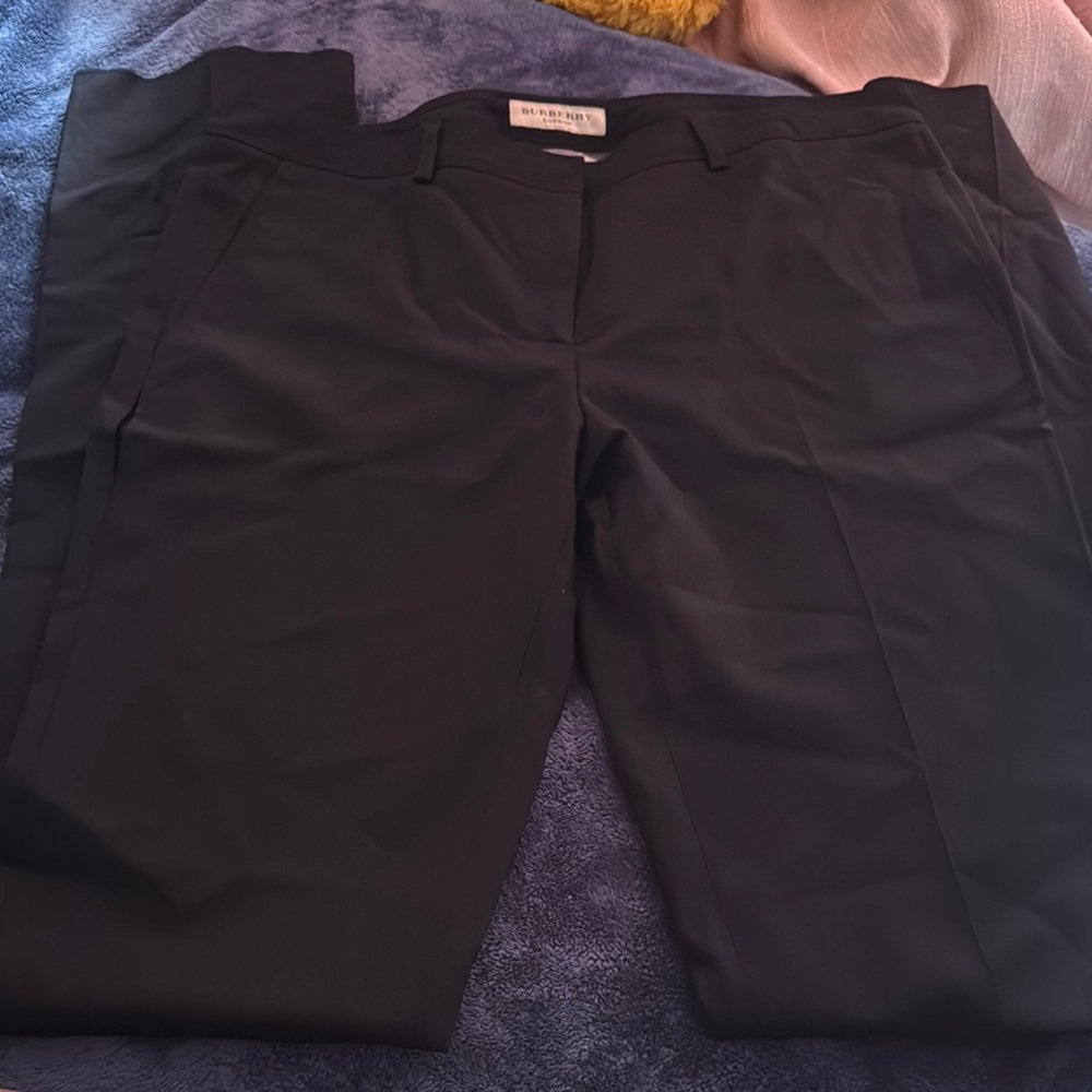Burberry Women's Elegant Dark Pants